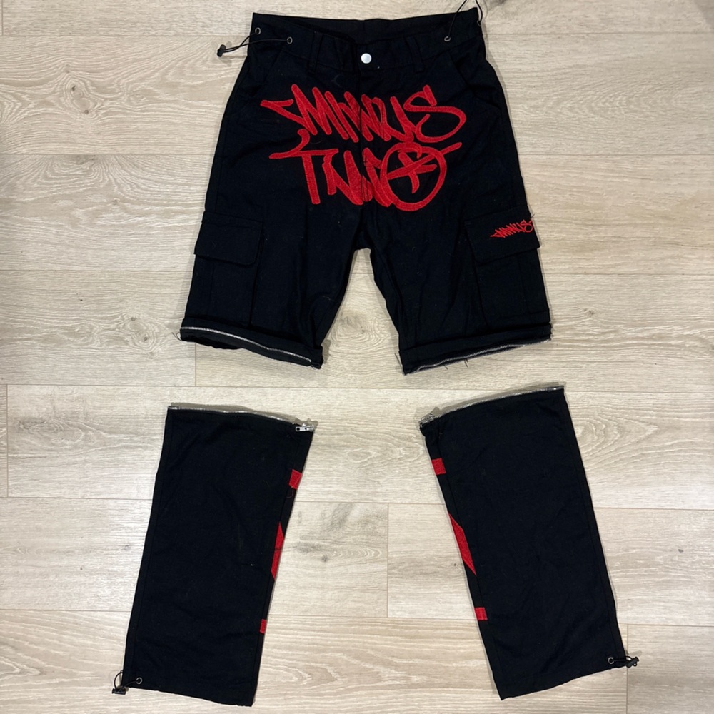 Minus Two Cargo Pants with Zip-Off Shorts